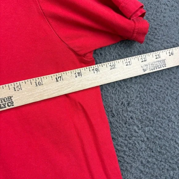 MLB Boston Red Sox Mens Medium Red Ring Spun Soft Graphic T-Shirt Genuine Merch - Picture 3 of 7